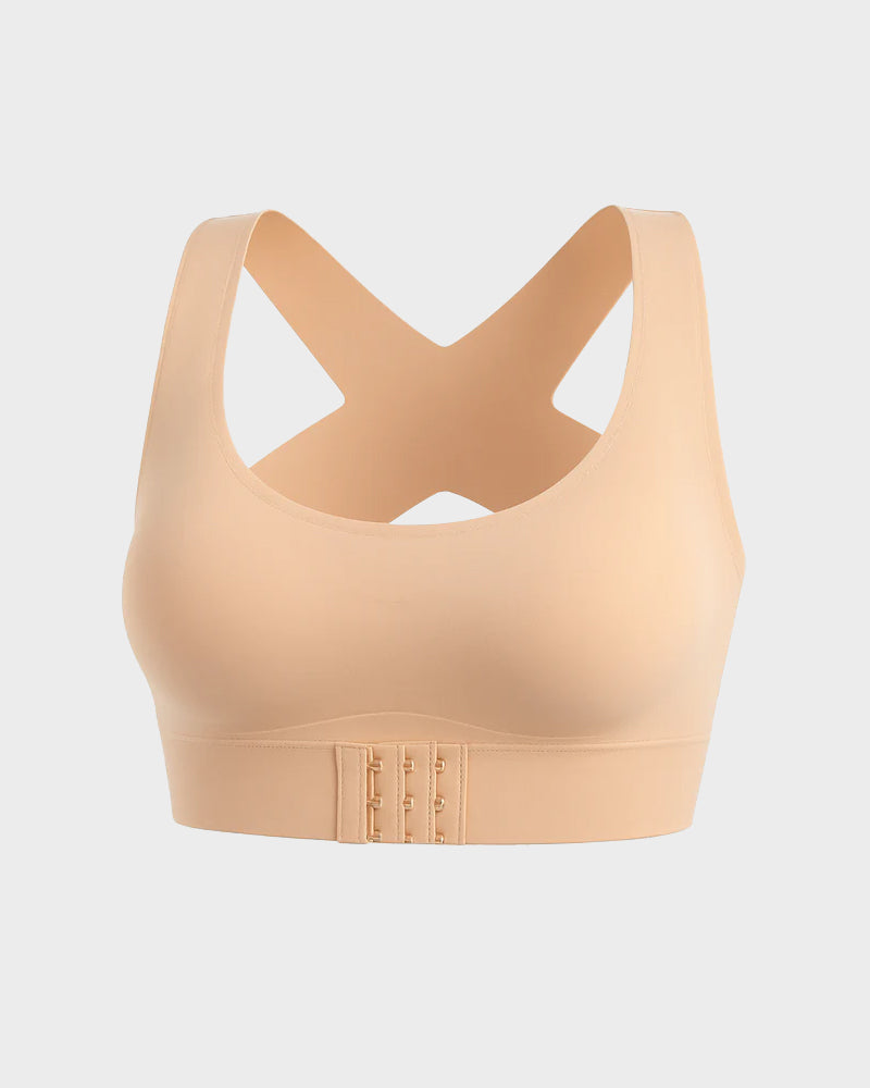 LAST DAY PROMOTION -  Closure Cross-Back Wireless Posture Bra